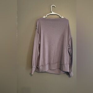 Free people Lavender Sweater